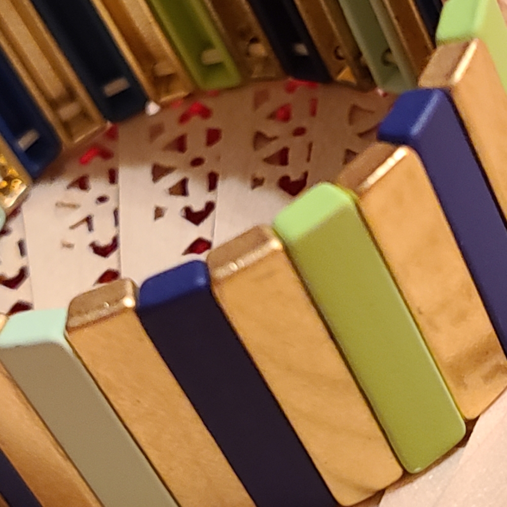 Unique Tile Bracelet Stretchy super nice